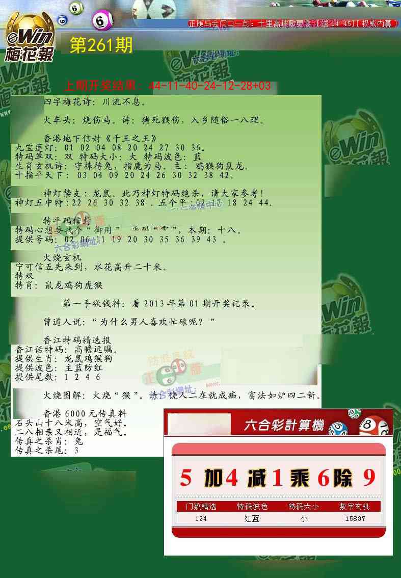 261期梅花报[图]