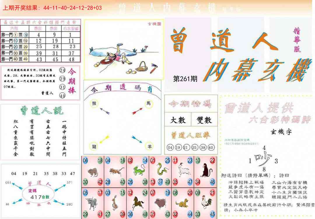 261期曾道人内幕精华版[图]