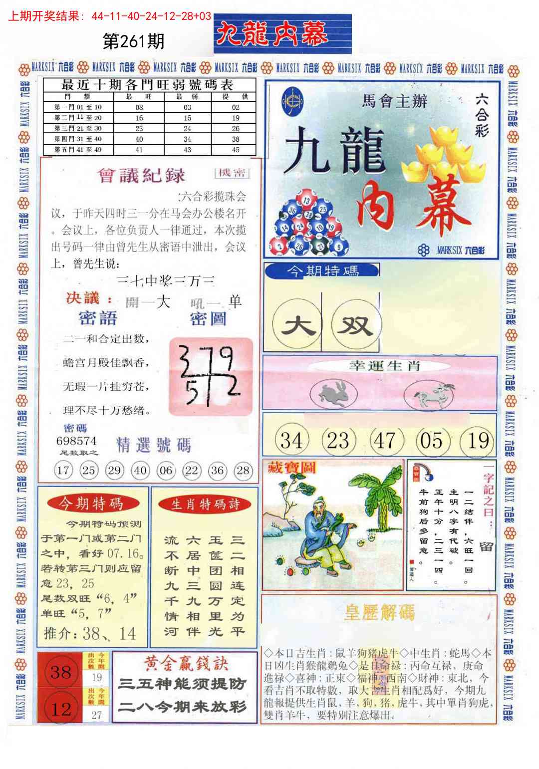 261期(新版)九龙内幕A[图]