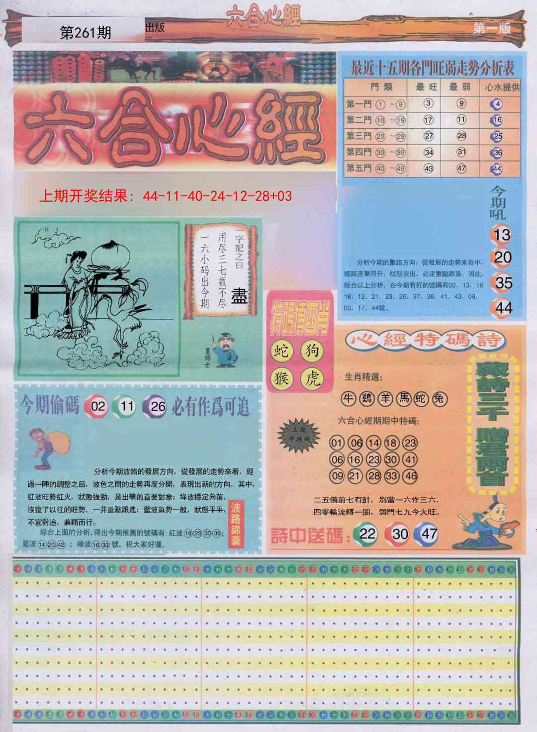 261期六合心经A[图]