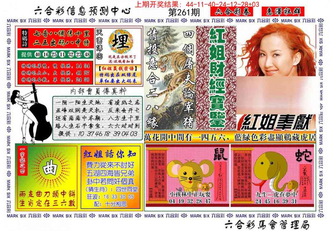 261期红姐财经宝鉴[图]