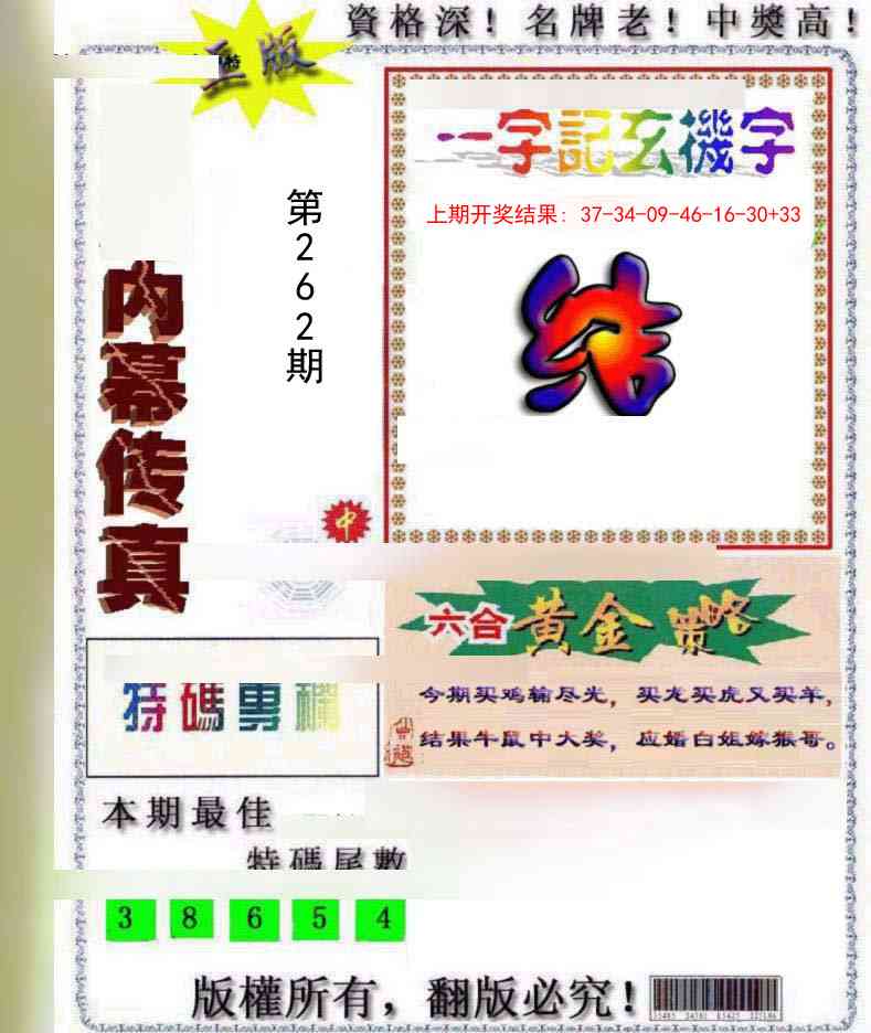 262期内幕传真[图]