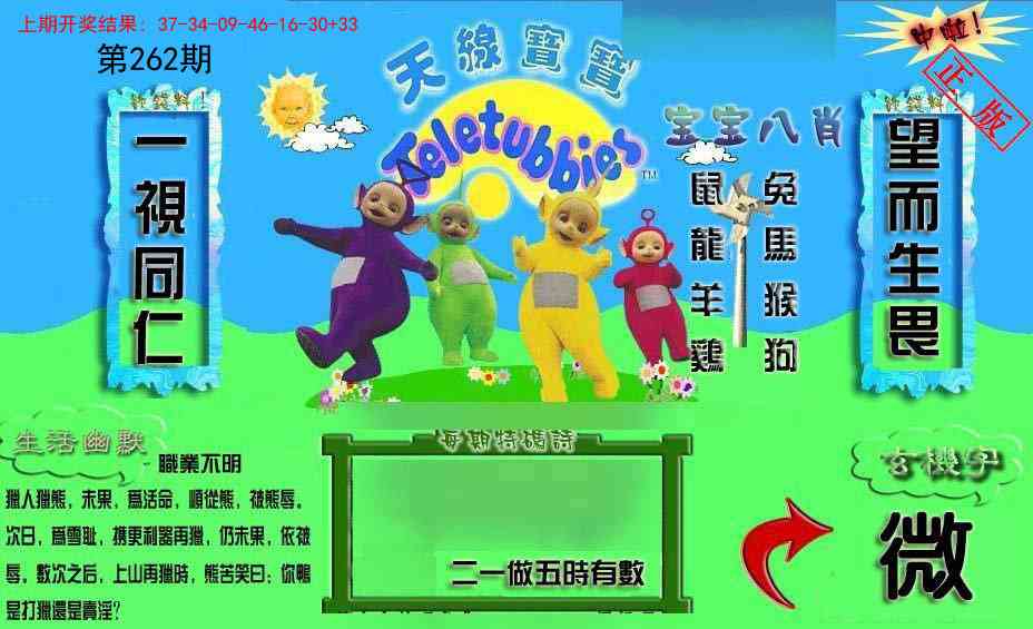 262期新天线宝宝(2006一版)[图]