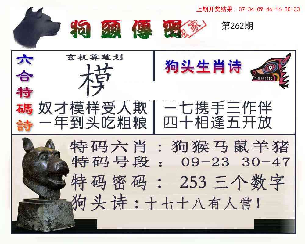 262期狗头传密[图]