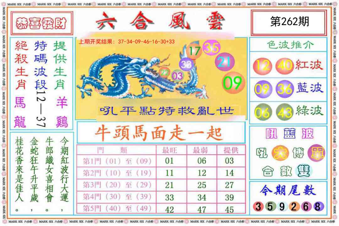 262期六合风云《另版》[图]