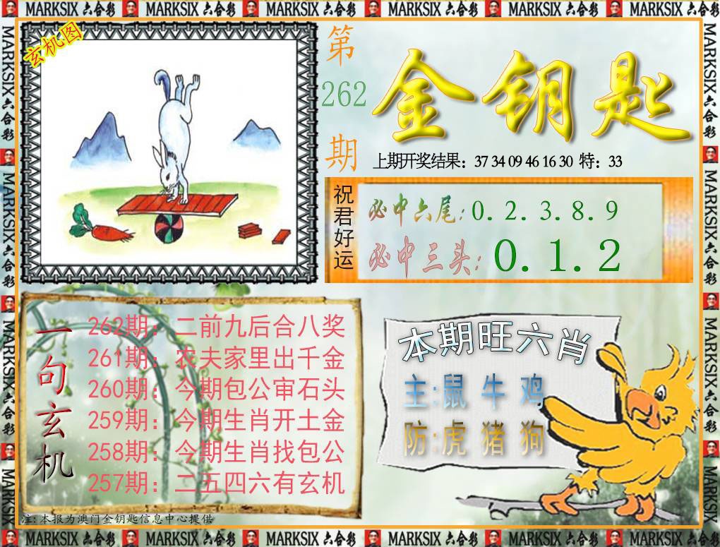 262期金钥匙[图]