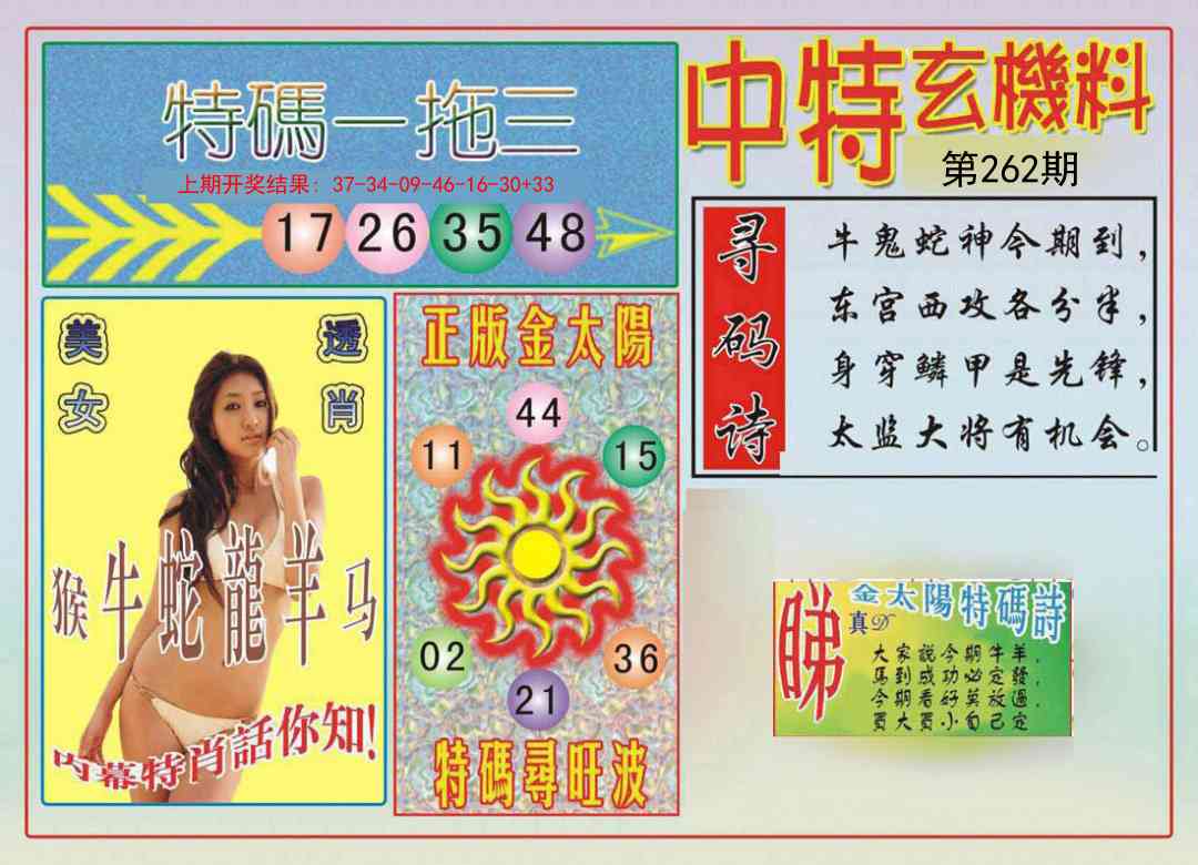262期中特玄机料[图]
