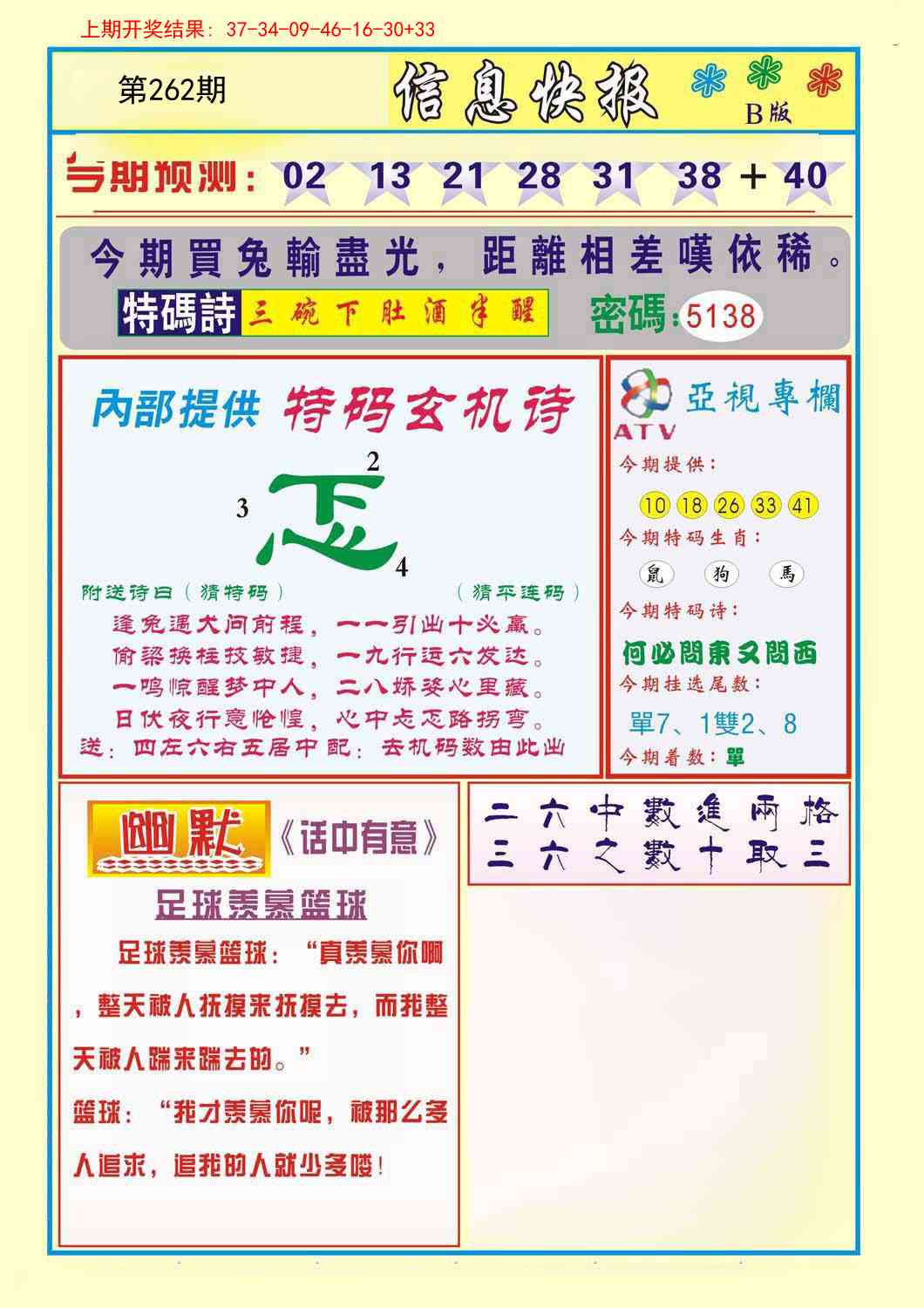 262期信息快报B[图]