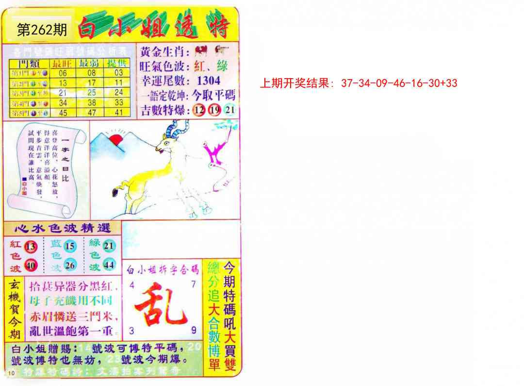 262期白小姐透特[图]