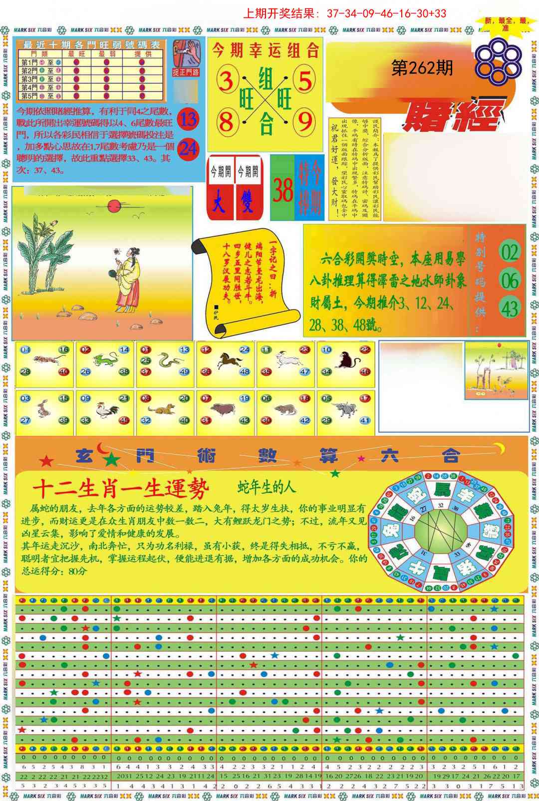 262期九龍赌经A(推荐)[图]