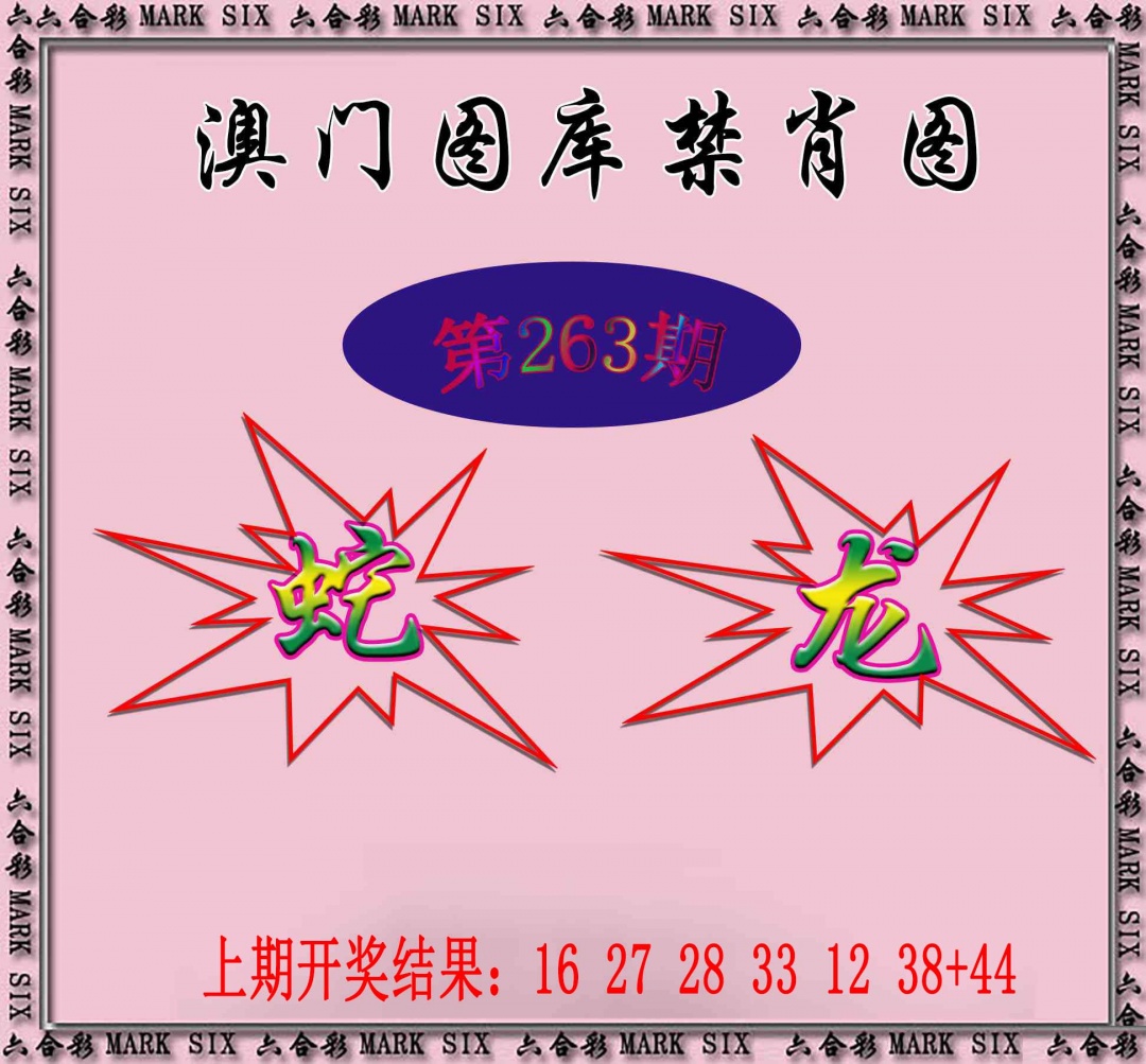 263期统一禁肖图[图]
