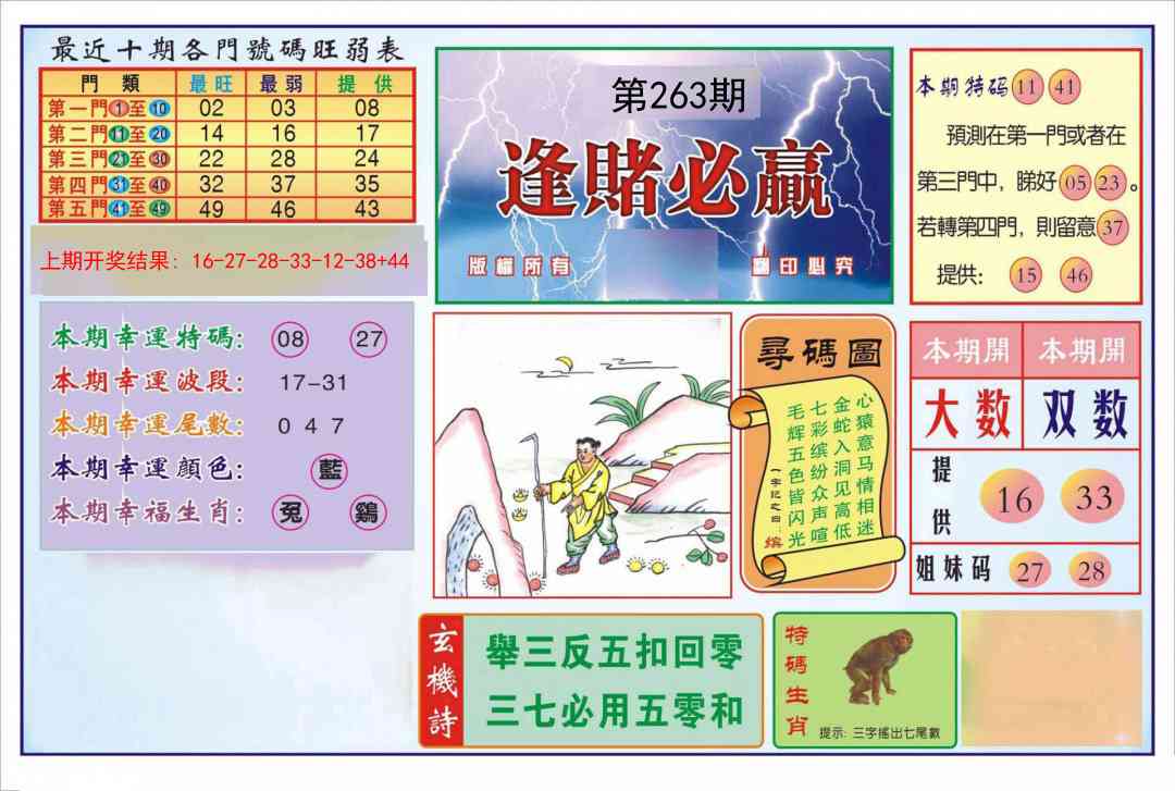 263期逢赌必羸[图]