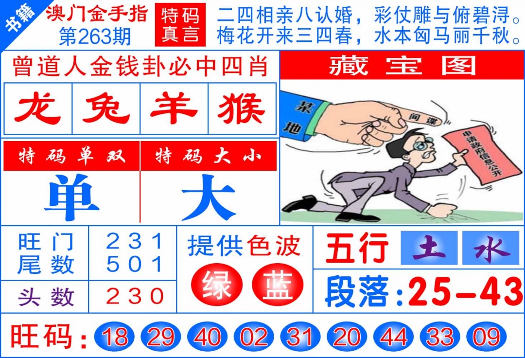 263期澳门金手指[图]