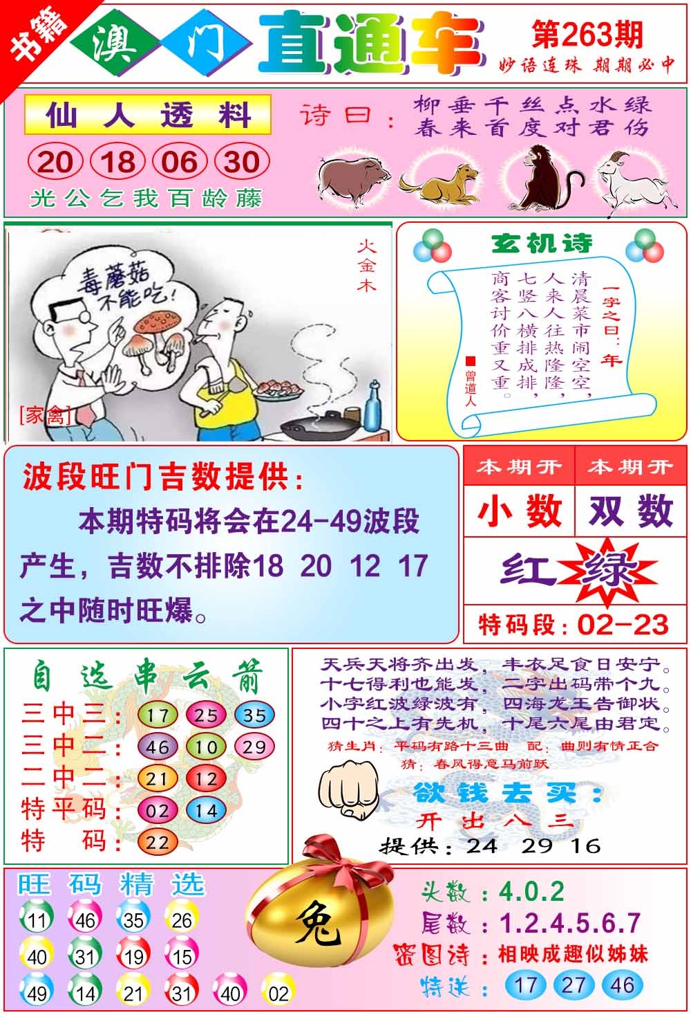 263期白姐直通车[图]