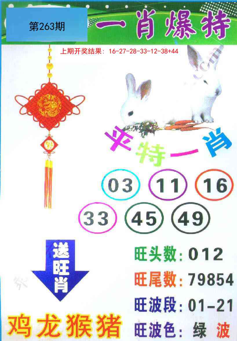 263期一肖爆特[图]