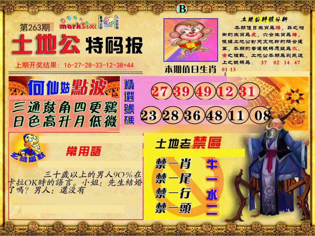 263期土地公特码报B[图]