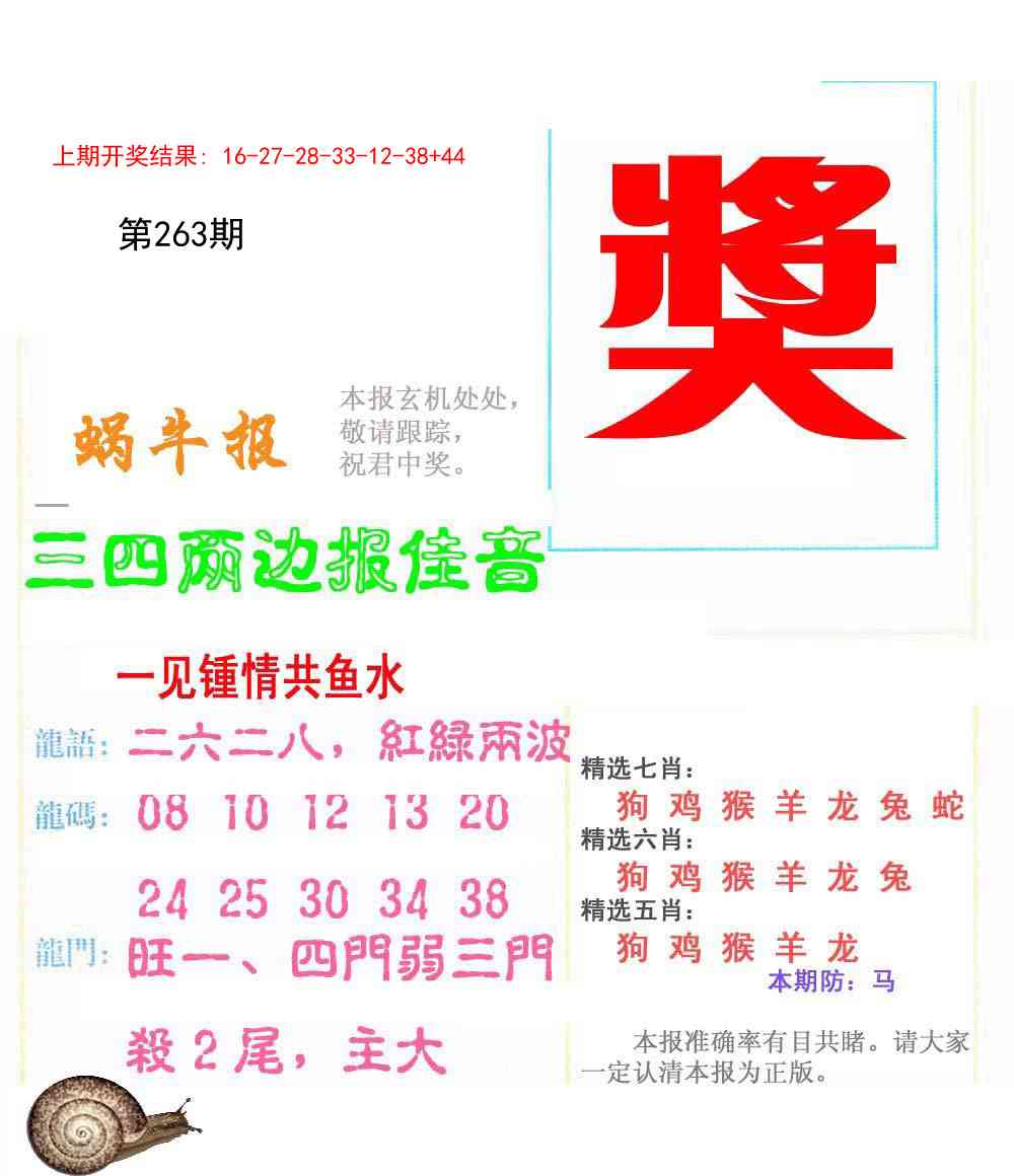 263期蜗牛报[图]