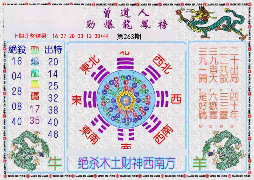 263期曾道人劲爆龙凤榜[图]