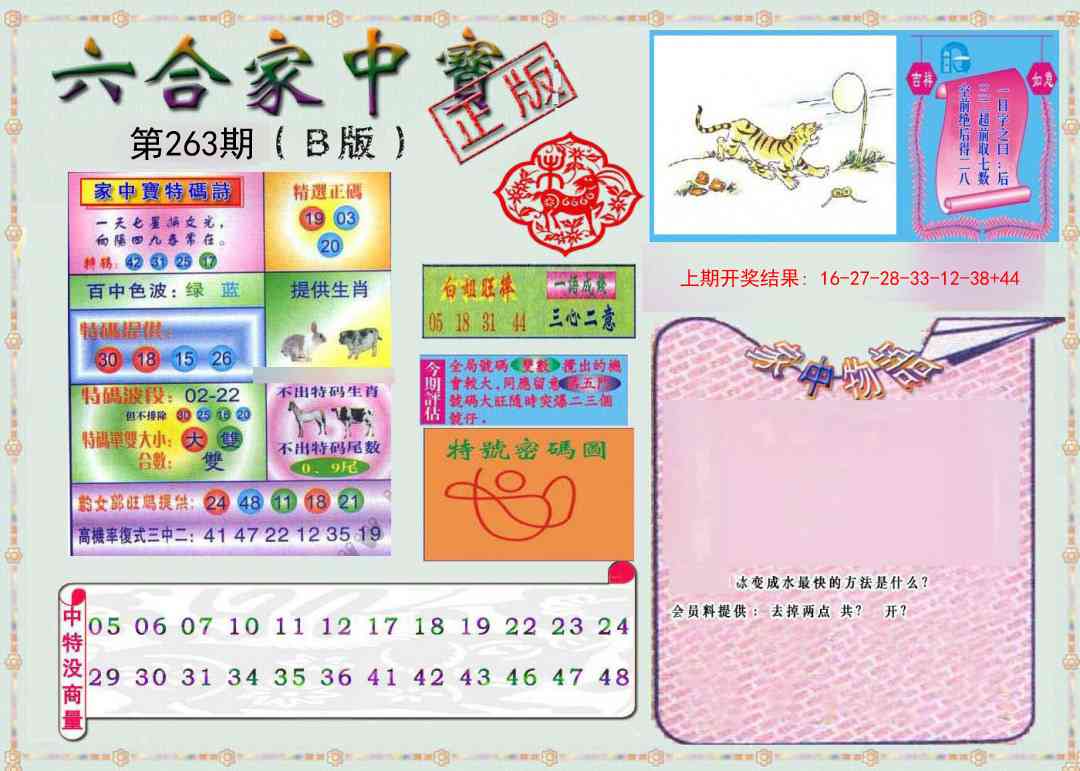 263期六合家中宝B[图]