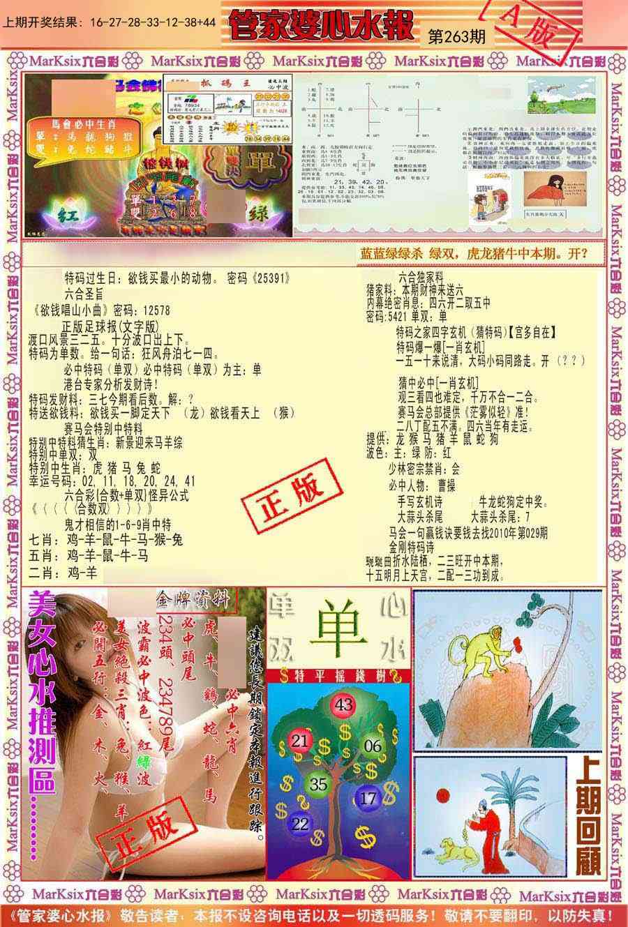 263期管家婆心水报A[图]