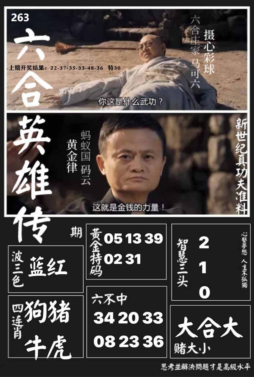 263期六合英雄传[图]