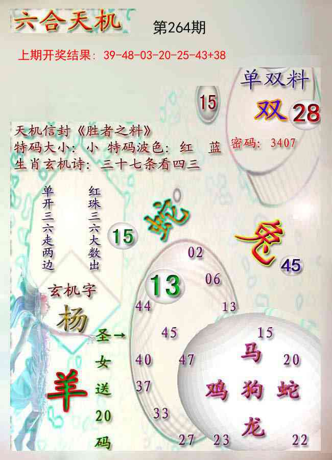 264期天机报[图]