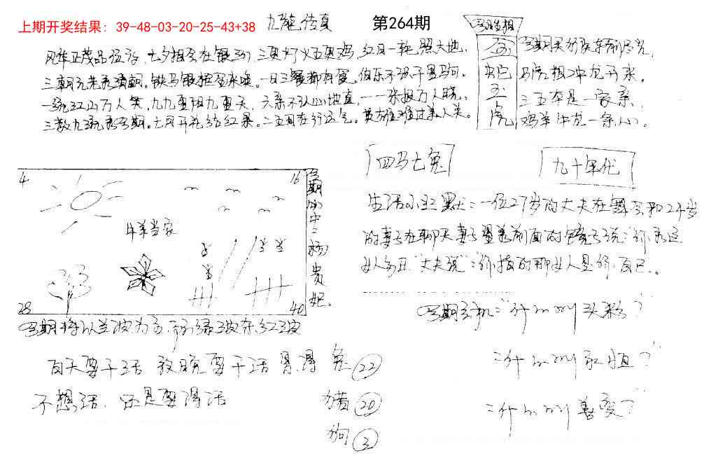 264期手写九龙内幕[图]