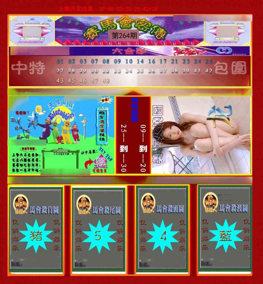 264期赛马会密传[图]