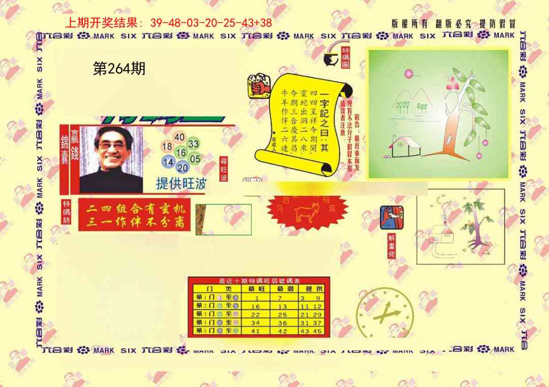 264期特码王[图]