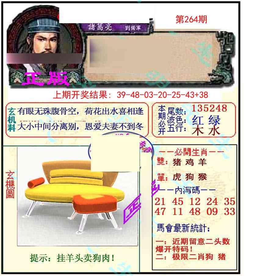 264期正宗孔明[图]
