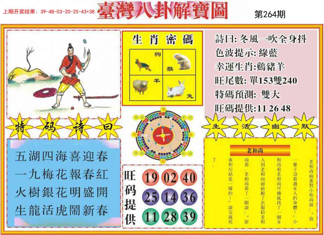 264期台湾八卦解宝图[图]