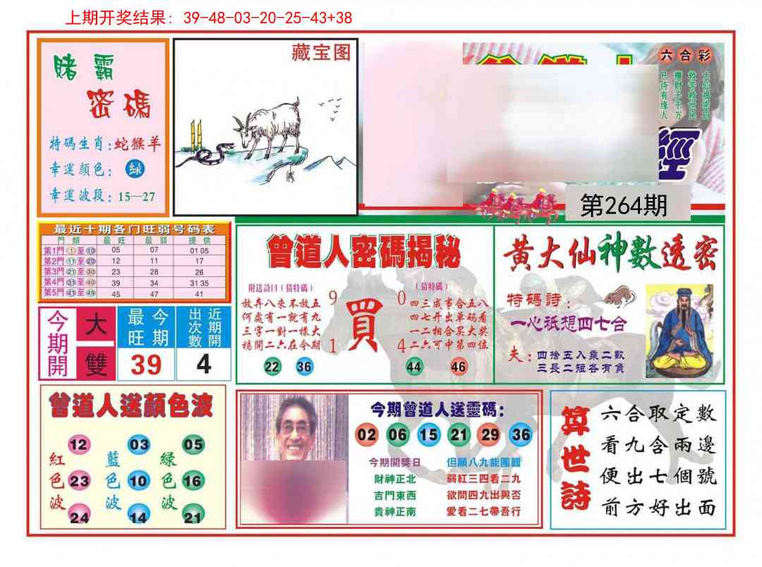 264期赢钱一经[图]