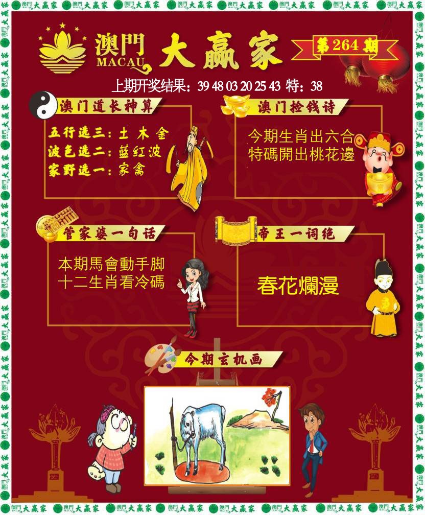 264期大赢家[图]