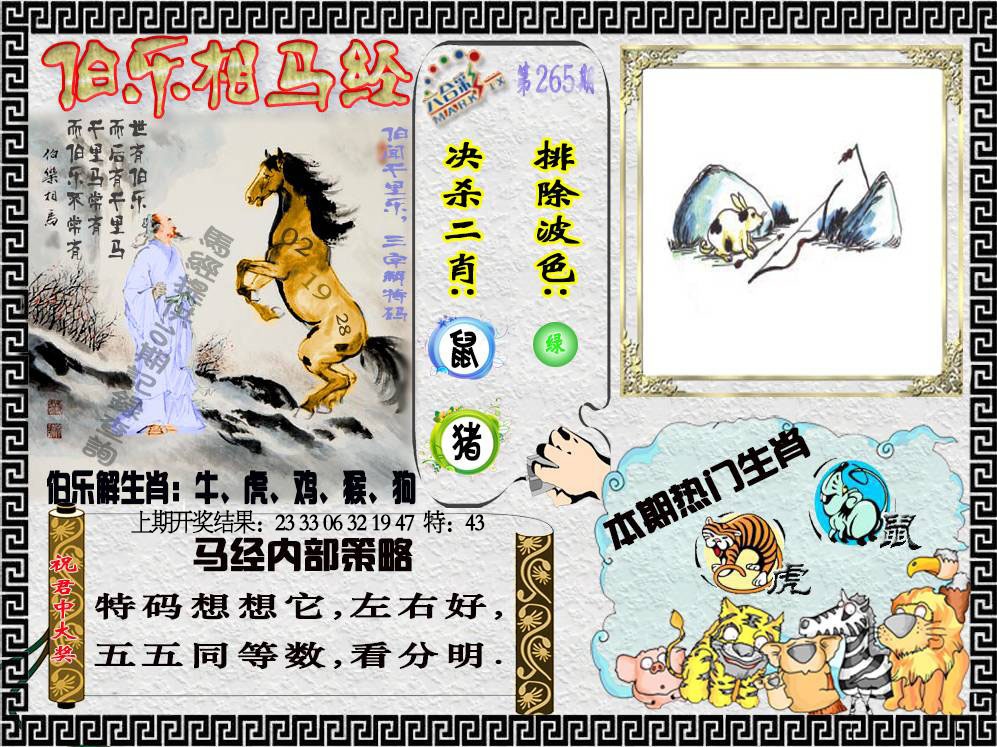 265期伯乐相马经[图]