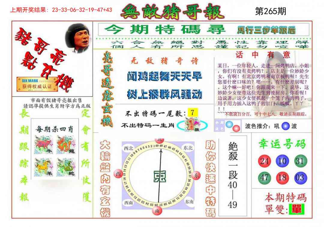 265期无敌猪哥[图]