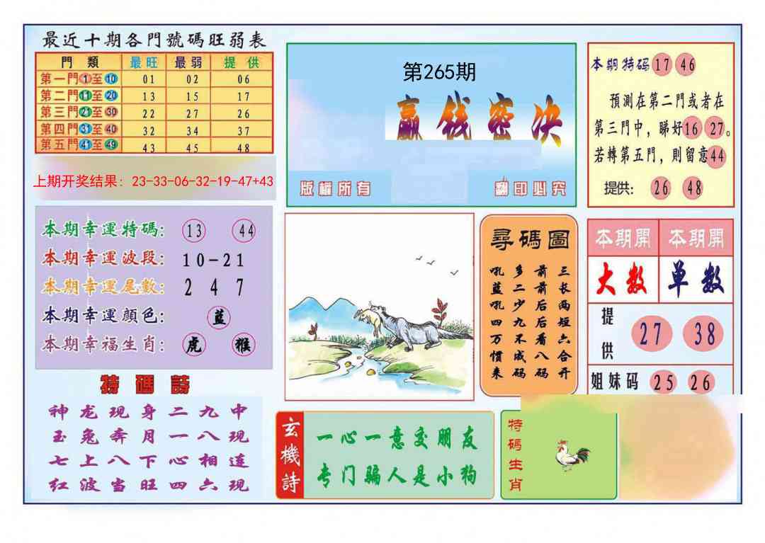 265期九龍赢钱密决(推荐)[图]