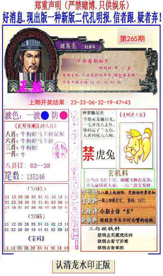 265期另二代孔明报[图]