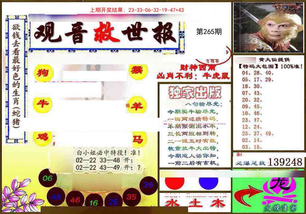 265期(另)观音救世密报[图]