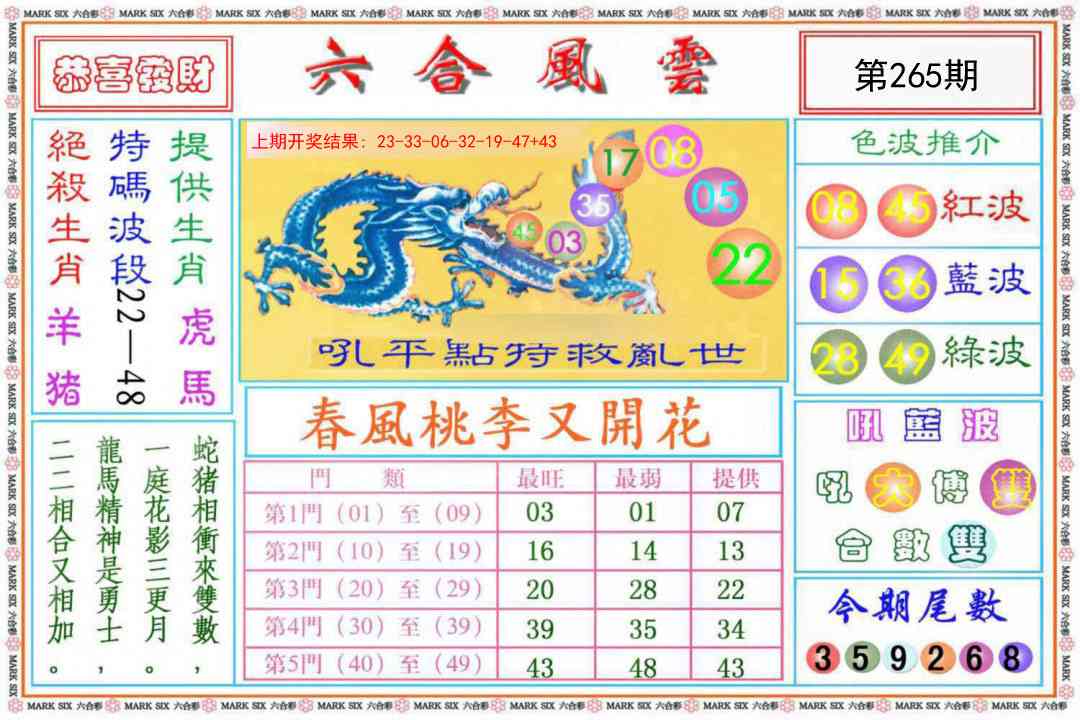 265期六合风云《另版》[图]