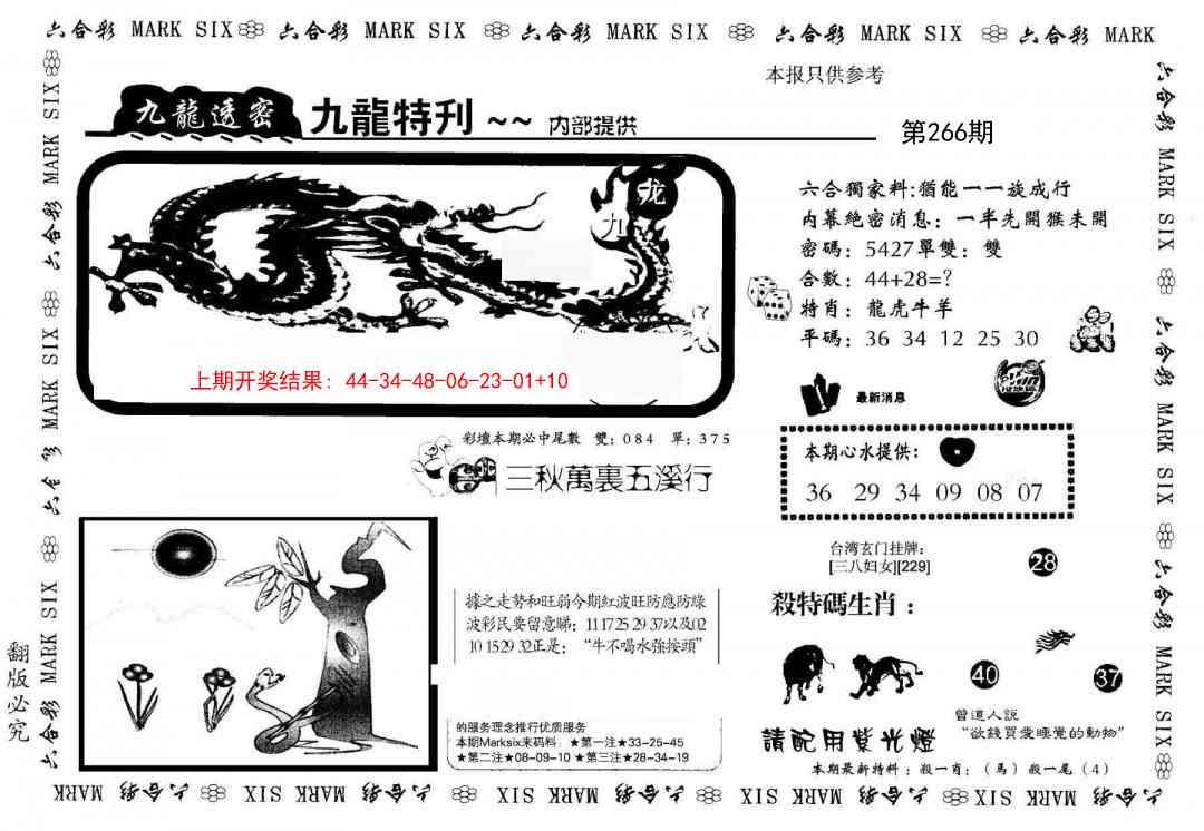 266期九龙特新刊[图]