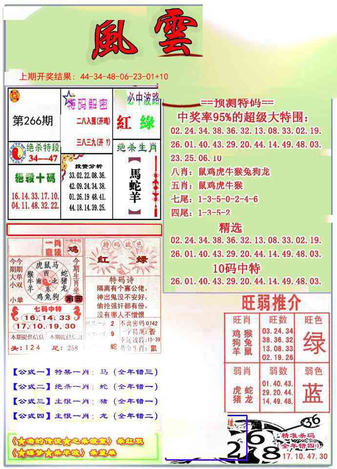 266期风云榜[图]