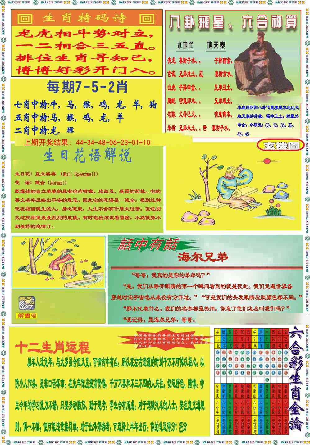 266期九龍马经B(推荐)[图]