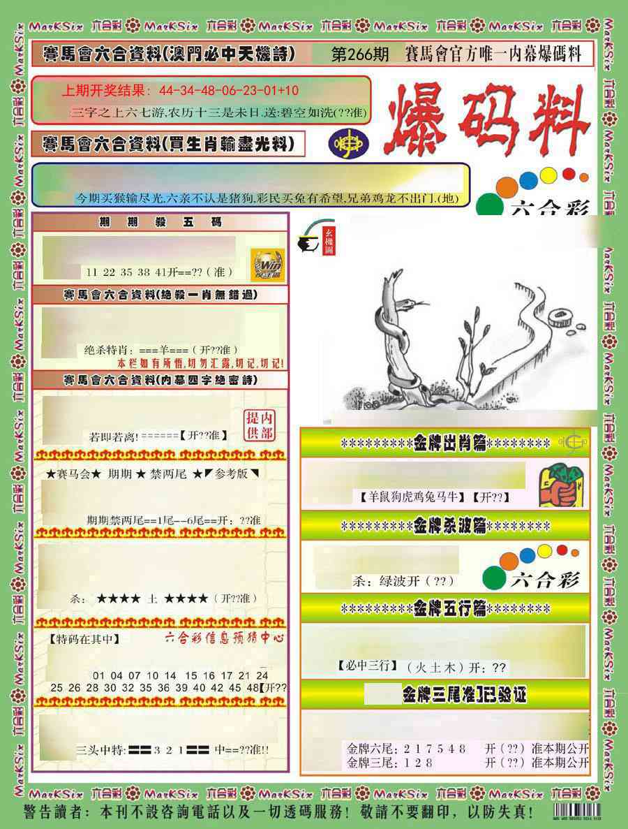 266期爆码料A)[图]