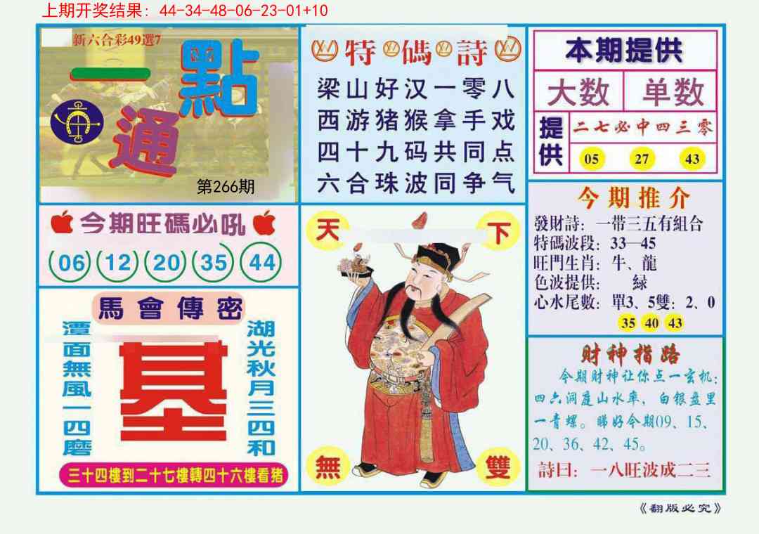 266期一点通[图]