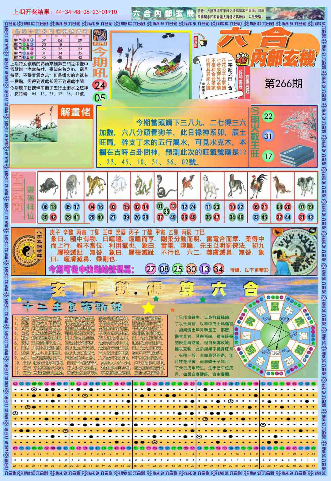 266期(新版)内部玄机A[图]