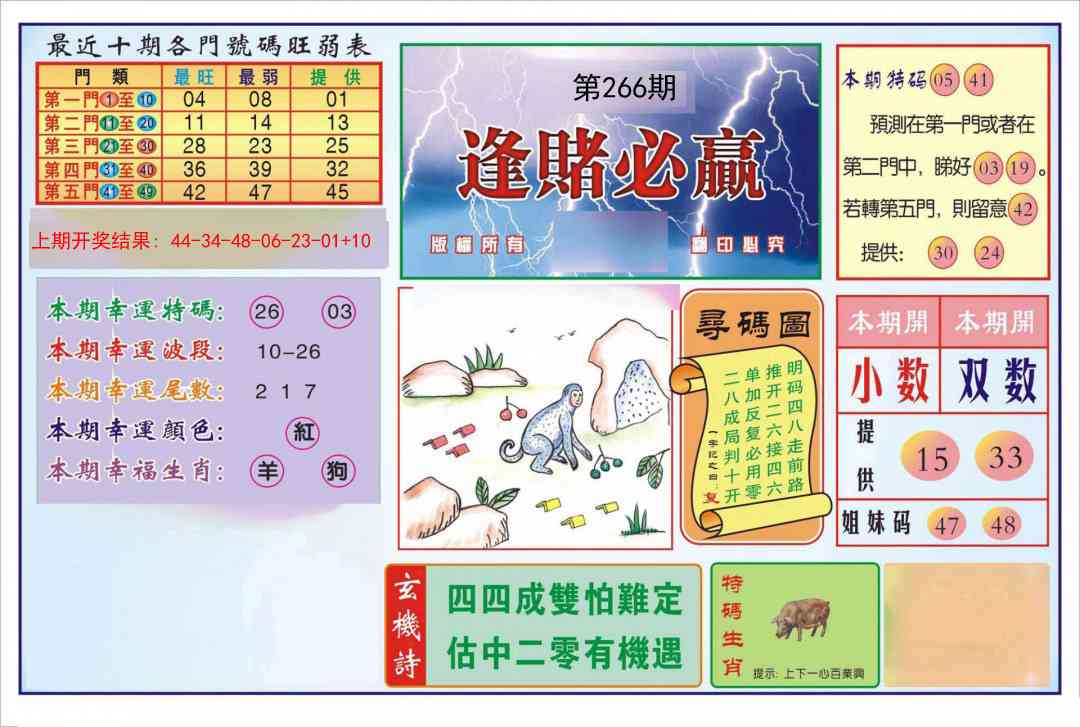 266期逢赌必羸[图]
