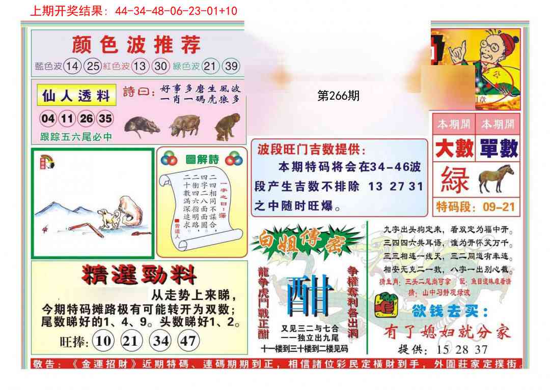 266期金运招财[图]