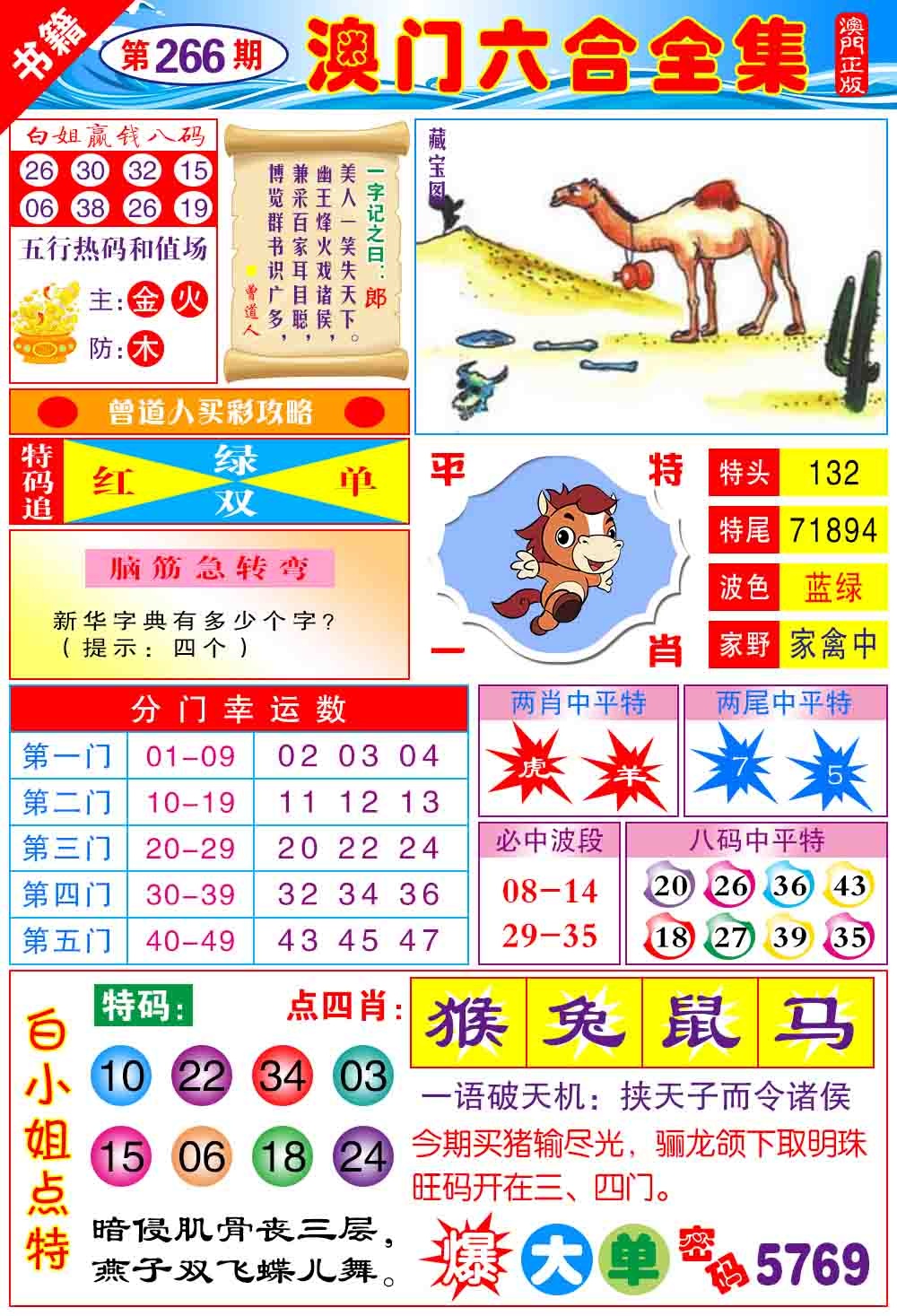 266期澳门全集六合[图]