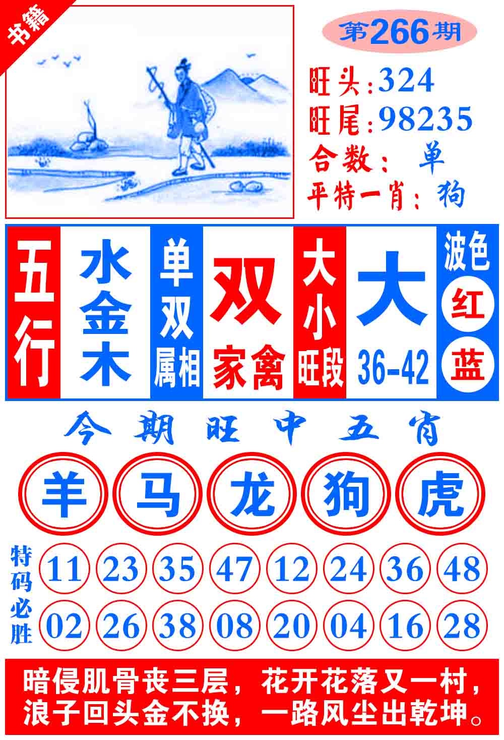 266期澳门全集心水[图]