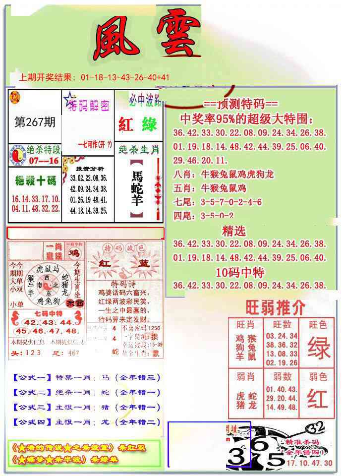 267期风云榜[图]